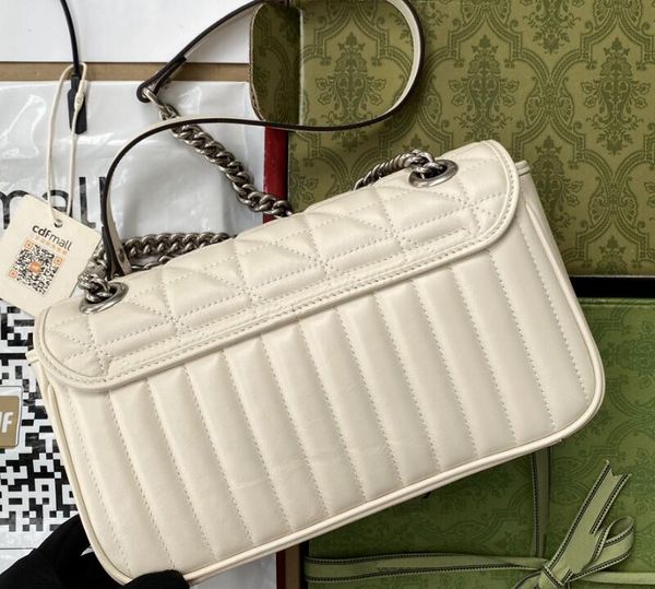 realfine bags 5a 43497 26cm marmonts small quilted leather shoulder handbags purse for women with dust bag+box
realfine bags 5a 43497 26cm marmonts small quilted leather shoulder handbags purse for women with dust bag+box