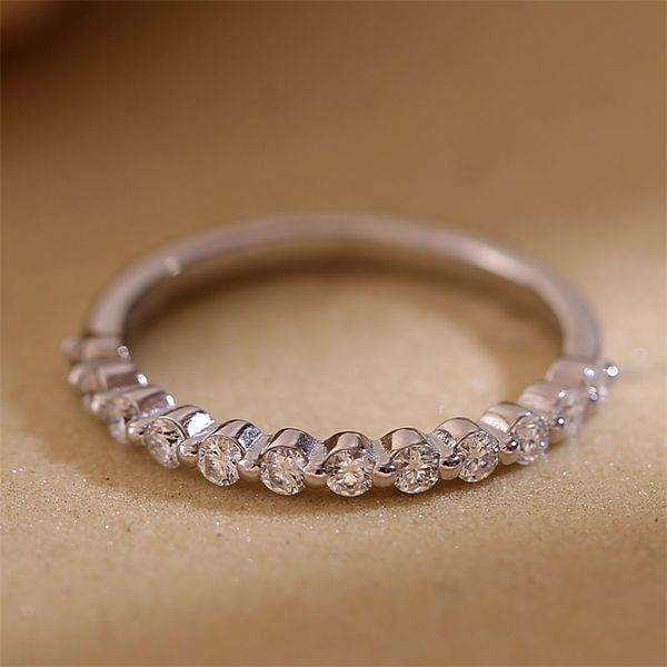 moissanite rings 2mm/0.38ct 18k gold wedding band engagement rings 925 sterling silver for women eternity ring fine jewelry, Slivery;golden
moissanite rings 2mm/0.38ct 18k gold wedding band engagement rings 925 sterling silver for women eternity ring fine jewelry, Slivery;golden