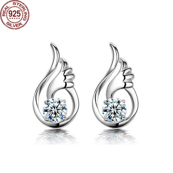 new s925 silver angel wing earrings charm fashion korean version student trendsetter female's factory wholesale, Golden
new s925 silver angel wing earrings charm fashion korean version student trendsetter female's factory wholesale, Golden