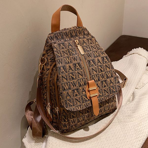 2022 fashion woman backpack leather backpack for girls female school bag simple ladies casual travel knapsacks
2022 fashion woman backpack leather backpack for girls female school bag simple ladies casual travel knapsacks