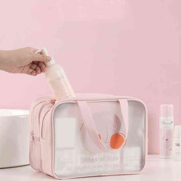 korean pu dry wet separation cosmetic bag large capacity beach swimming portable multifunctional toiletries storage 220518
korean pu dry wet separation cosmetic bag large capacity beach swimming portable multifunctional toiletries storage 220518