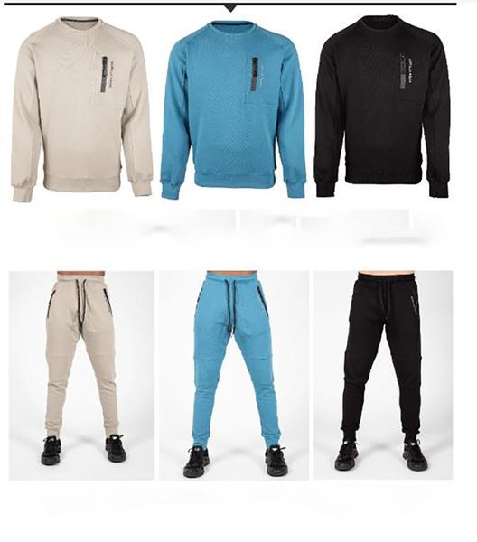 2022 designer mens tracksuits science and technology suit men european american spring and autumn leisure sweater sports pants running fitne, Gray
2022 designer mens tracksuits science and technology suit men european american spring and autumn leisure sweater sports pants running fitne, Gray