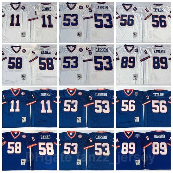 ncaa retro football vintage 56 lawrence taylor jerseys 89 mark bavaro 11 phil simms 53 harry carson 58 carl banks stitched blue white, Black
ncaa retro football vintage 56 lawrence taylor jerseys 89 mark bavaro 11 phil simms 53 harry carson 58 carl banks stitched blue white, Black