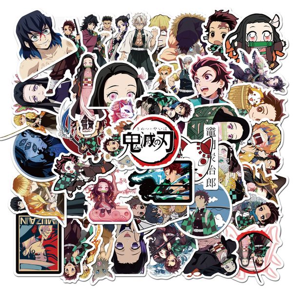 50 pcs japanese anime demon slayer stickers waterproof travel luggage sticker scrapbooking diy diary stationery sticker
50 pcs japanese anime demon slayer stickers waterproof travel luggage sticker scrapbooking diy diary stationery sticker