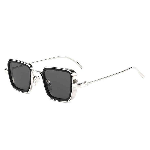 2021 new indian sunglass men's heavy eed metal box trend sunglass 58157, White;black
2021 new indian sunglass men's heavy eed metal box trend sunglass 58157, White;black