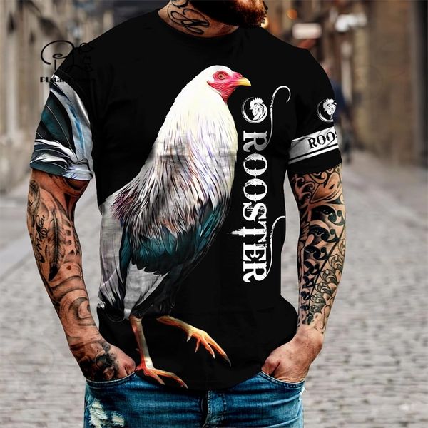 plstar cosmos 3dprint est rooster animal flag art unique man/woman harajuku streetwear casual funny t-shirt short sleeve q-1 220426, White;black
plstar cosmos 3dprint est rooster animal flag art unique man/woman harajuku streetwear casual funny t-shirt short sleeve q-1 220426, White;black