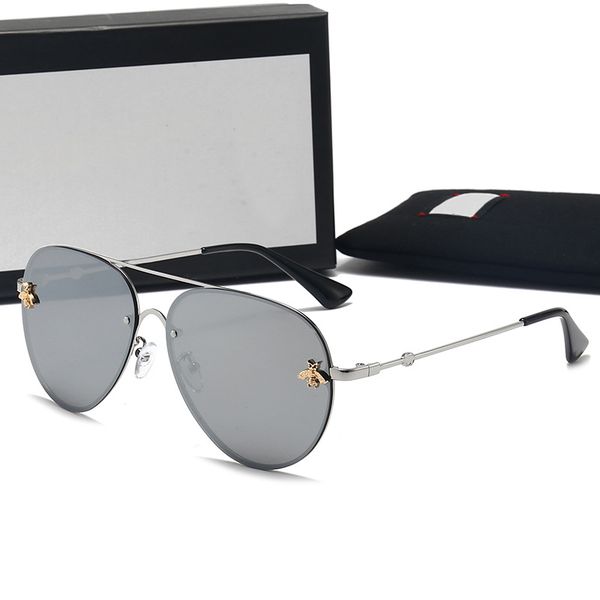 fashion mens designer polarized sunglasses luxury womens little bee sun glasses pilot sunglasses with case and box, White;black
fashion mens designer polarized sunglasses luxury womens little bee sun glasses pilot sunglasses with case and box, White;black