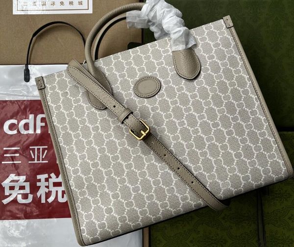 realfine bags 5a 659983 31cm small tote interlocking handbag beige and white canvas shoulder purses for women with dust bag
realfine bags 5a 659983 31cm small tote interlocking handbag beige and white canvas shoulder purses for women with dust bag