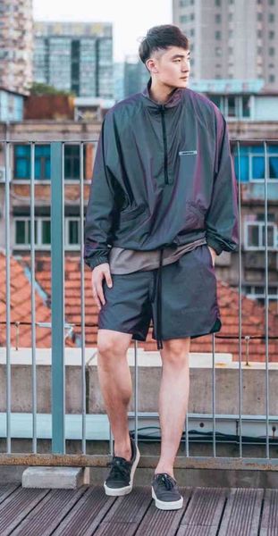 men's fashion trend new personality casual brand shorts wholesale high street multi thread drawstring woven colorful thin loose women&#, White;black
men's fashion trend new personality casual brand shorts wholesale high street multi thread drawstring woven colorful thin loose women&#, White;black