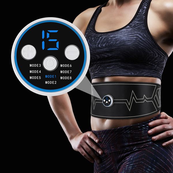 ems abdominal muscle belt electrostimulation muscle trainer 6 modes muscle stimulator abdominal training belt for men and womenn
ems abdominal muscle belt electrostimulation muscle trainer 6 modes muscle stimulator abdominal training belt for men and womenn