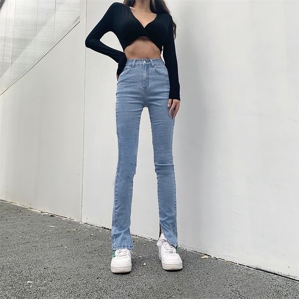 autumn jeans woman high waist femme split pencil jeans denim skinny trousers flared pants women donna bell bottom jeans 210302, Blue
autumn jeans woman high waist femme split pencil jeans denim skinny trousers flared pants women donna bell bottom jeans 210302, Blue