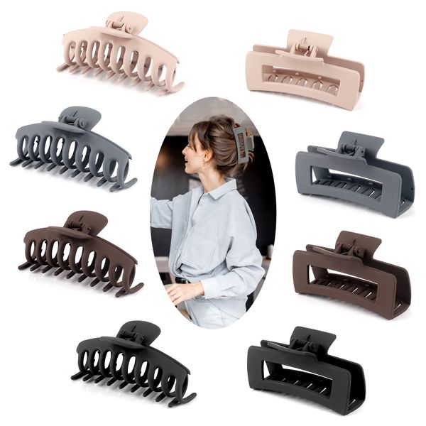 hair pins beauty.h.c large clips for women girls 2 styles nonslip matte claw thick thin neutral square 90s vintage jaw clips4 colors ampic, Black;brown
hair pins beauty.h.c large clips for women girls 2 styles nonslip matte claw thick thin neutral square 90s vintage jaw clips4 colors ampic, Black;brown
