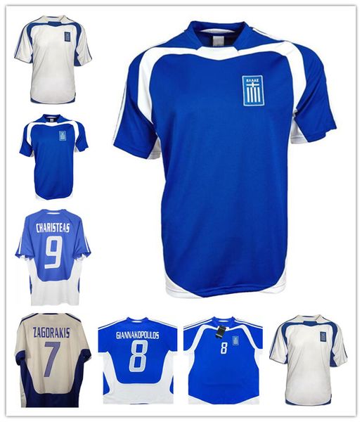 2004 retro soccer jerseys greece charisteas tsiartas nikolaidis zagorakis karagounis home blue white away vintage jersey for men classic foo, Black;yellow
2004 retro soccer jerseys greece charisteas tsiartas nikolaidis zagorakis karagounis home blue white away vintage jersey for men classic foo, Black;yellow