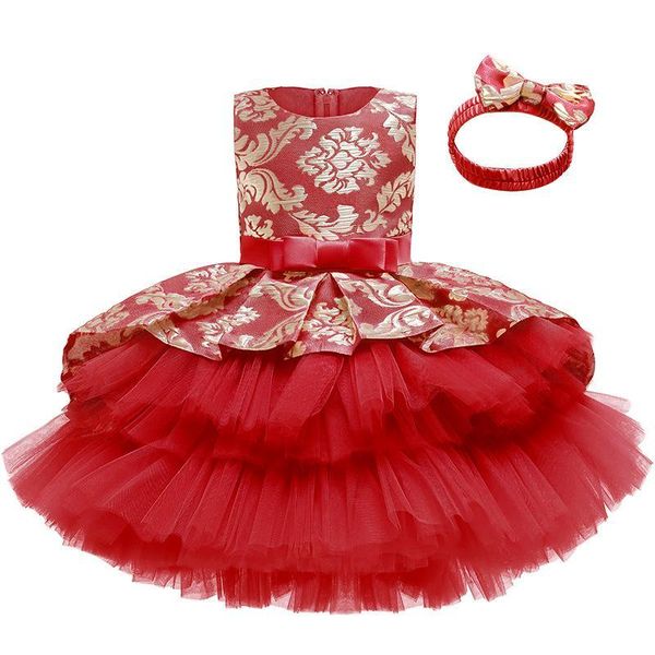 girl's dresses baby girls casual infant clothes kids cake tutu skirt ins sleeveless jacquard princess trailing e3029, Red;yellow
girl's dresses baby girls casual infant clothes kids cake tutu skirt ins sleeveless jacquard princess trailing e3029, Red;yellow