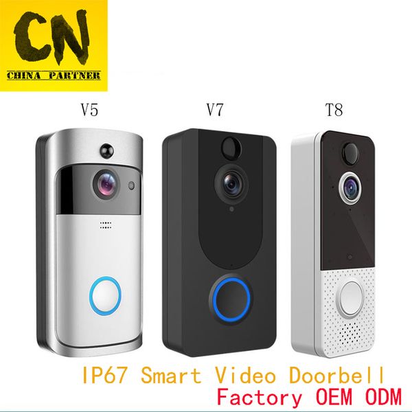 smart wifi video doorbell v5 t8 v7 hd1080p camera visual intercom with night vision ip door bell wireless home security cameras
smart wifi video doorbell v5 t8 v7 hd1080p camera visual intercom with night vision ip door bell wireless home security cameras