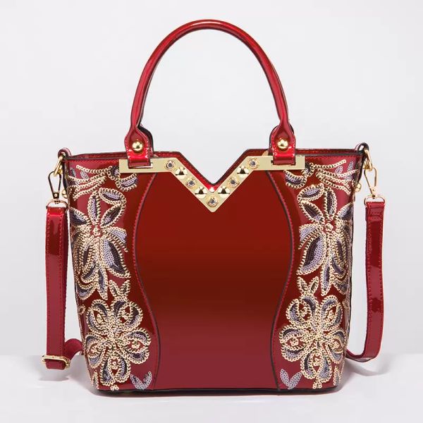 new 2021 fashion black embroidery bright leather female handbag tote bag high-end boutique womens shoulder bag crossbody bag
new 2021 fashion black embroidery bright leather female handbag tote bag high-end boutique womens shoulder bag crossbody bag