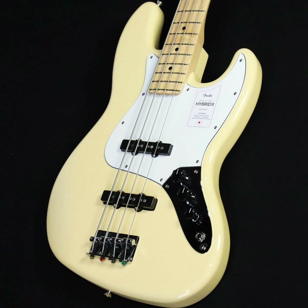 2022 collection mij hybrid ii jazz bass vintage white electric guitar
2022 collection mij hybrid ii jazz bass vintage white electric guitar