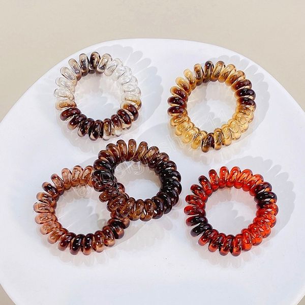 women 4.5 cm colorful splicing telephone line elastic hair bands ponytail holder scrunchie rubber band fashion hair accessories, Slivery;white
women 4.5 cm colorful splicing telephone line elastic hair bands ponytail holder scrunchie rubber band fashion hair accessories, Slivery;white