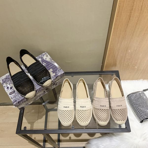 2022 new hollowed out fisherman shoes fashion brand sandals multicolor thick bottom letter casual printed woven hemp rope women shoes box pa, Black
2022 new hollowed out fisherman shoes fashion brand sandals multicolor thick bottom letter casual printed woven hemp rope women shoes box pa, Black
