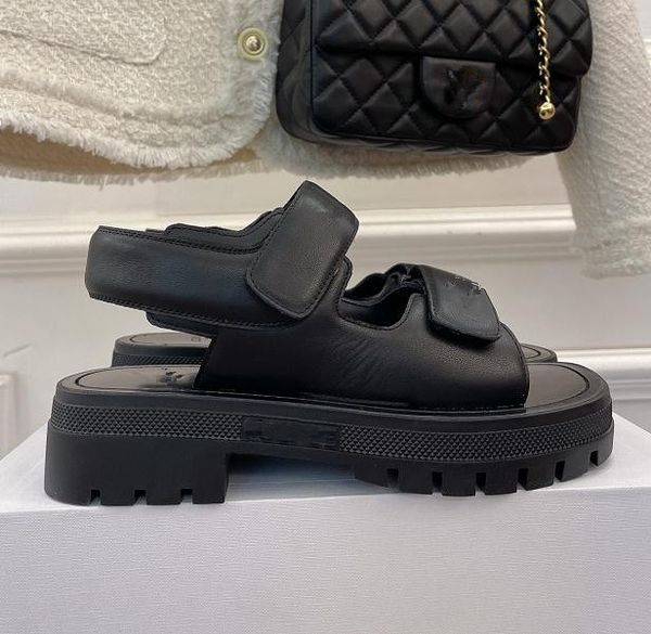2022 new thick soled sandals leather velcro sandal platform roman women's shoes outerwear fashion ladies thick-soled sandals, Black
2022 new thick soled sandals leather velcro sandal platform roman women's shoes outerwear fashion ladies thick-soled sandals, Black