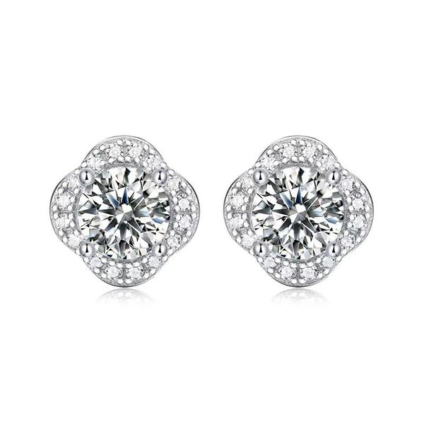 stud trendy 925 sterling silver 0.5ct d color vvs1 flower moissanite earrings plated white gold diamond test pass ear studs gift, Golden;silver
stud trendy 925 sterling silver 0.5ct d color vvs1 flower moissanite earrings plated white gold diamond test pass ear studs gift, Golden;silver