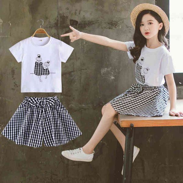 kids clothes letter tshirt + plaid skirt clothing for girls 2021 summer clothes girl teenage tracksuit kids 6 8 10 12 14 aa220316, White
kids clothes letter tshirt + plaid skirt clothing for girls 2021 summer clothes girl teenage tracksuit kids 6 8 10 12 14 aa220316, White