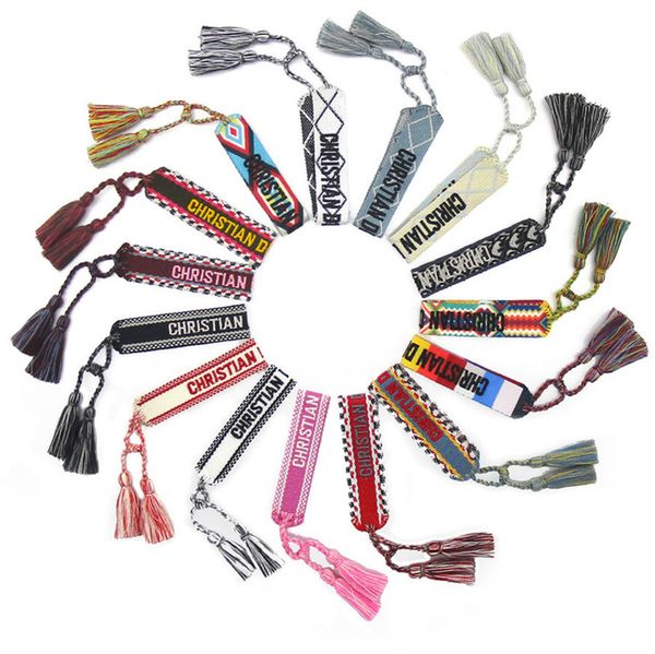 brand fashion bracelets chains women men embroidered handmade woven signature tassel bangle adjustable friendship bangles holiday beach luxu, Golden;silver
brand fashion bracelets chains women men embroidered handmade woven signature tassel bangle adjustable friendship bangles holiday beach luxu, Golden;silver