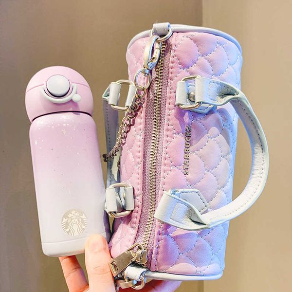 starbucks 2021 new cup dream sky stainless steel thermos cup purple gradient fish scale portable messenger bag
starbucks 2021 new cup dream sky stainless steel thermos cup purple gradient fish scale portable messenger bag