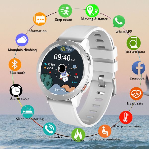children watches 2022 new smart watch men sports smartwatch nfc access control bluetooth calls temperature heart rate blood oxygen detection, Blue
children watches 2022 new smart watch men sports smartwatch nfc access control bluetooth calls temperature heart rate blood oxygen detection, Blue