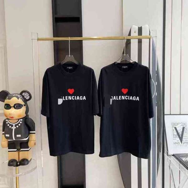 designer paris european and american fashion brand love pure cotton men's and women's lovers' loose round neck short sleeve t, White;black
designer paris european and american fashion brand love pure cotton men's and women's lovers' loose round neck short sleeve t, White;black