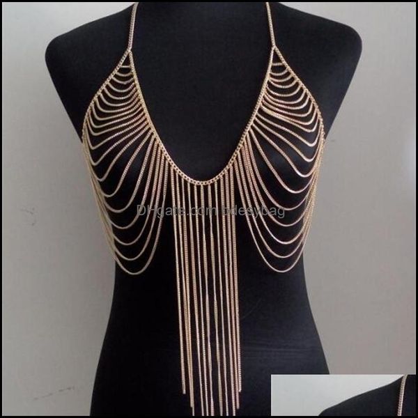 belly chains style gold colour unique design layers bra harness jewelry 3 colors drop delivery 2021 bdesybag dhguw, Silver
belly chains style gold colour unique design layers bra harness jewelry 3 colors drop delivery 2021 bdesybag dhguw, Silver