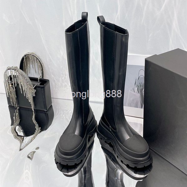 boots high end quality thick soled leather short tube white chelsea boots women's winter elevated martin, Black
boots high end quality thick soled leather short tube white chelsea boots women's winter elevated martin, Black