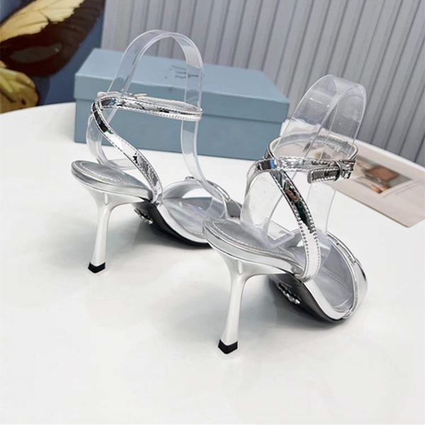 designer dress shoes style women's stilettos 10cm leather sandals size 34-41, Black
designer dress shoes style women's stilettos 10cm leather sandals size 34-41, Black