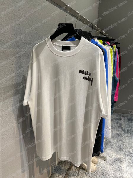 22ss men designers t shirts tee paris cursive letter print short sleeve crew neck streetwear black white xinxinbuy xs, White;black
22ss men designers t shirts tee paris cursive letter print short sleeve crew neck streetwear black white xinxinbuy xs, White;black