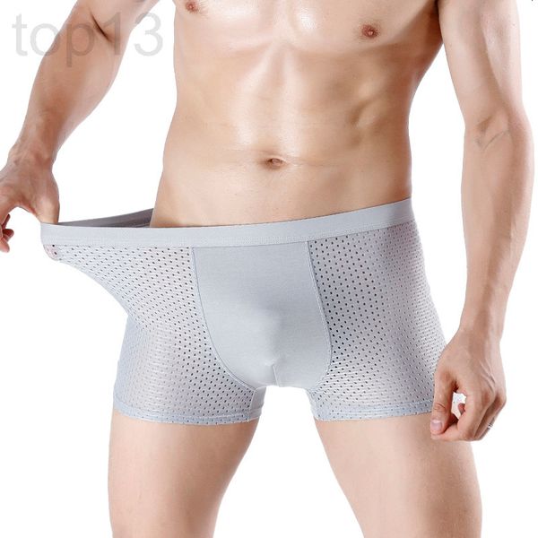 men's shorts designer underwear boxers oversized breathable mesh fat modal men's boxers de79, White;black
men's shorts designer underwear boxers oversized breathable mesh fat modal men's boxers de79, White;black