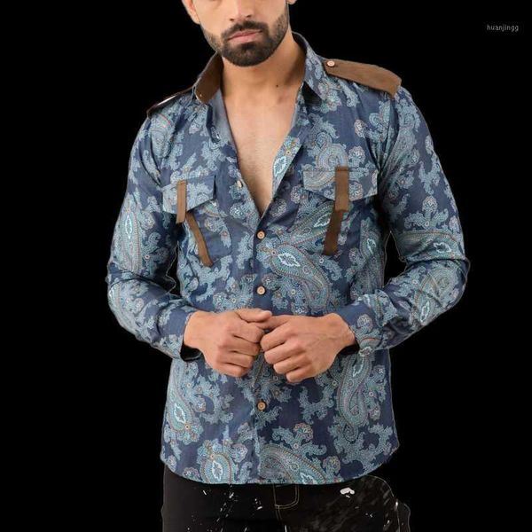 men's casual shirts 2022 european and american printed shirt long-sleeved men clothing slim-fit national style dress menswear, White;black
men's casual shirts 2022 european and american printed shirt long-sleeved men clothing slim-fit national style dress menswear, White;black
