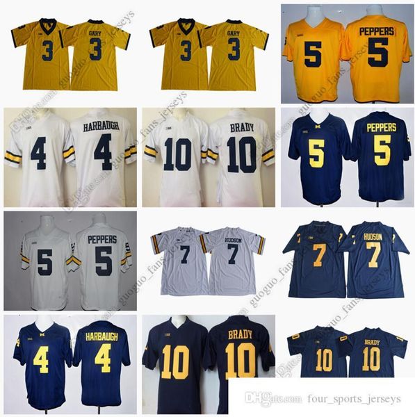 ncaa michigan wolverines football jersey rashan gary jim harbaugh jabrill peppers khaleke hudson tom brady jersey size s--xxxl1, Black
ncaa michigan wolverines football jersey rashan gary jim harbaugh jabrill peppers khaleke hudson tom brady jersey size s--xxxl1, Black