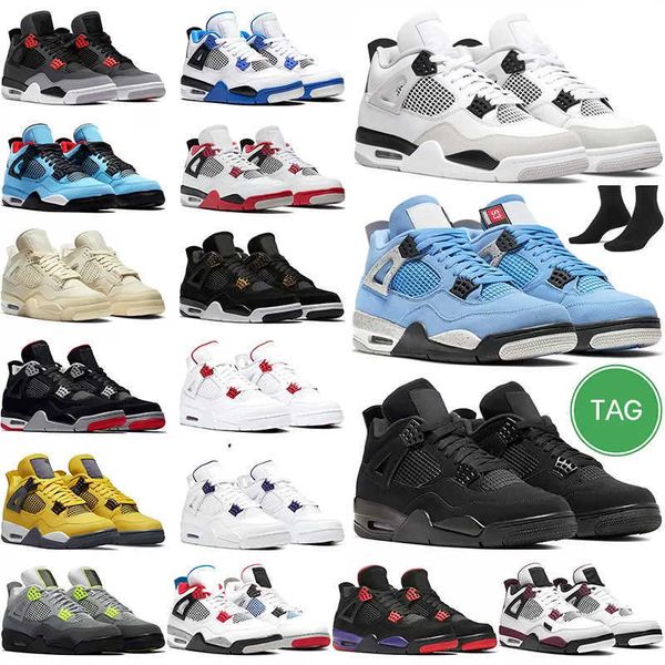 big size 36-50 mens basketball shoes 4 4s jumpman military black fire red thunder university blue black cat oreo womens designer sports
big size 36-50 mens basketball shoes 4 4s jumpman military black fire red thunder university blue black cat oreo womens designer sports