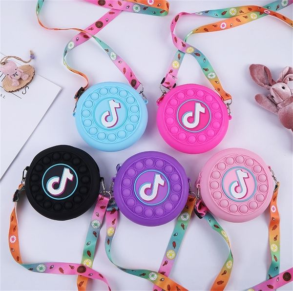 kids crossbody chain bag silicone circle purses sensory tiktok musical note messenger shoulder bag waterproof backpack sports tote stress re, White
kids crossbody chain bag silicone circle purses sensory tiktok musical note messenger shoulder bag waterproof backpack sports tote stress re, White