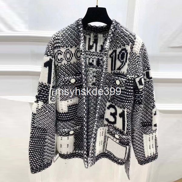 women's knits & tees xiaoxiangfeng thickened coat knitted spring and autumn color contrast letter waist lace up cardigan style sweater, White
women's knits & tees xiaoxiangfeng thickened coat knitted spring and autumn color contrast letter waist lace up cardigan style sweater, White