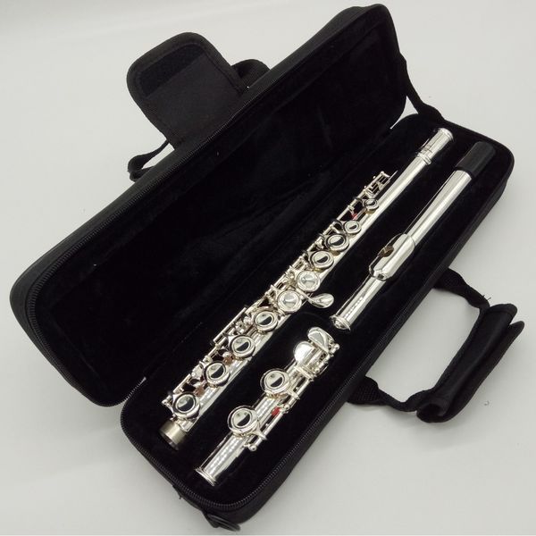flute 574 silver plated professional flute instrument intermediate student flutes c leg 16 holes closed e key
flute 574 silver plated professional flute instrument intermediate student flutes c leg 16 holes closed e key