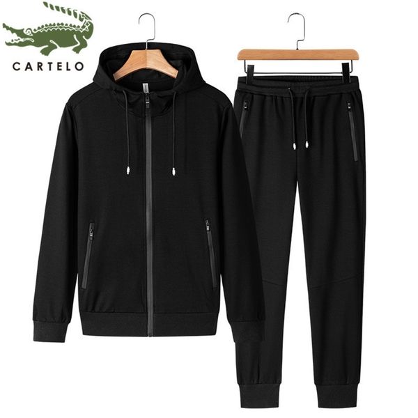 cartelo men s clothing spring new fashion comfortable solid color cotton zipper couple hooded casual suit lj201124, Gray
cartelo men s clothing spring new fashion comfortable solid color cotton zipper couple hooded casual suit lj201124, Gray