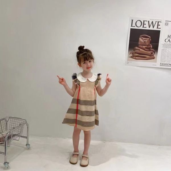 kids girl dress clothes summer princess baby dresses sleeveless cute plaid lapel college a-line dress for girls cloting, Red;yellow
kids girl dress clothes summer princess baby dresses sleeveless cute plaid lapel college a-line dress for girls cloting, Red;yellow