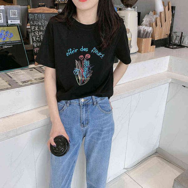 factory direct sales designer new brand short sleeve wholesale homemade off flower print summer women's fashion, White;black
factory direct sales designer new brand short sleeve wholesale homemade off flower print summer women's fashion, White;black