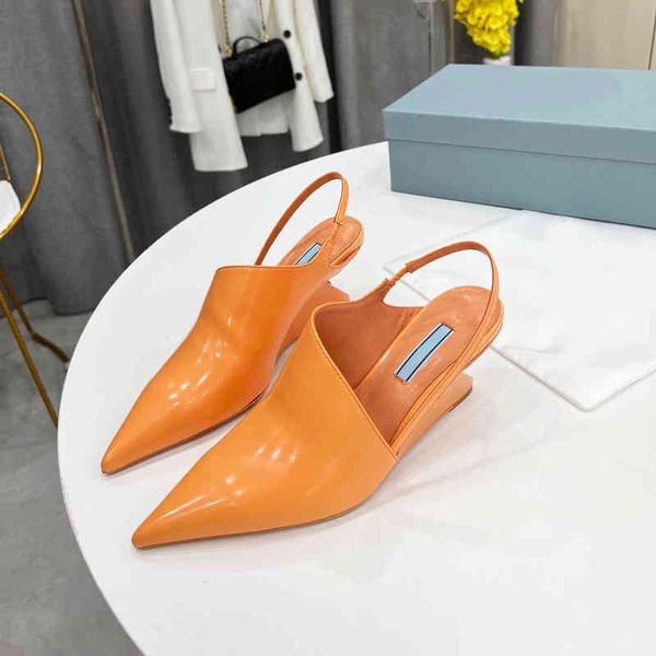 sandals spring and summer high heels fashion slope heel baotou back empty sandals pointed temperament women's shoes, Black
sandals spring and summer high heels fashion slope heel baotou back empty sandals pointed temperament women's shoes, Black