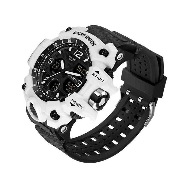 vintage men military watch 50m waterproof wristwatch sanda brand casual sport style digital clock pu band original, Slivery;brown
vintage men military watch 50m waterproof wristwatch sanda brand casual sport style digital clock pu band original, Slivery;brown