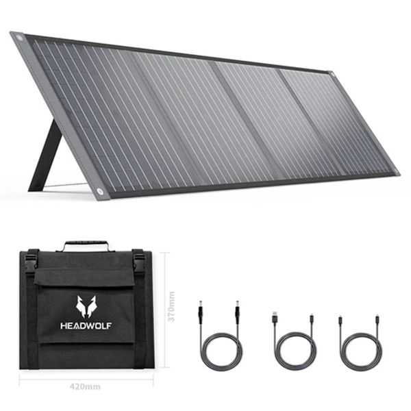 headwolf s100 100 watt 18v portable solar panel for power station
headwolf s100 100 watt 18v portable solar panel for power station