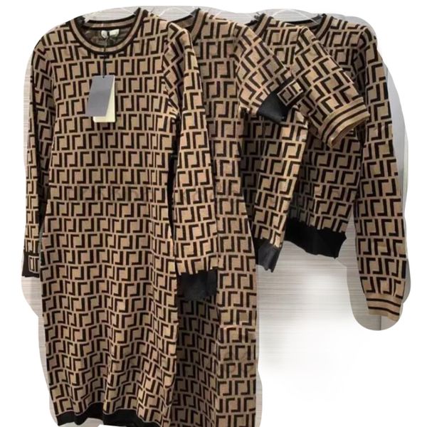 women casual dresses classic vintage knit dress fashion designer clothes full letter luxurious senior short sleeves long sleeve 5 kinds of, White;black
women casual dresses classic vintage knit dress fashion designer clothes full letter luxurious senior short sleeves long sleeve 5 kinds of, White;black
