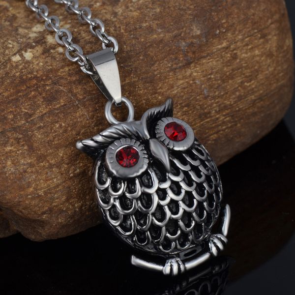 316l stainless steel owl eagle animal necklaces & pendants punk gothic silver retro antique design men's and women's jewelry
316l stainless steel owl eagle animal necklaces & pendants punk gothic silver retro antique design men's and women's jewelry