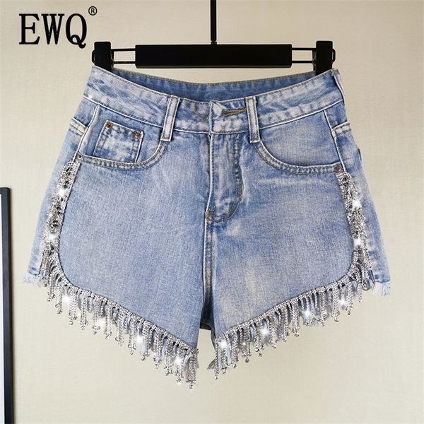 ewq 2020 spring summer shorts denim patchwork tassel raw high waist cowboy shorts streetwear women fashion ah03605xl lj200818, White;black
ewq 2020 spring summer shorts denim patchwork tassel raw high waist cowboy shorts streetwear women fashion ah03605xl lj200818, White;black